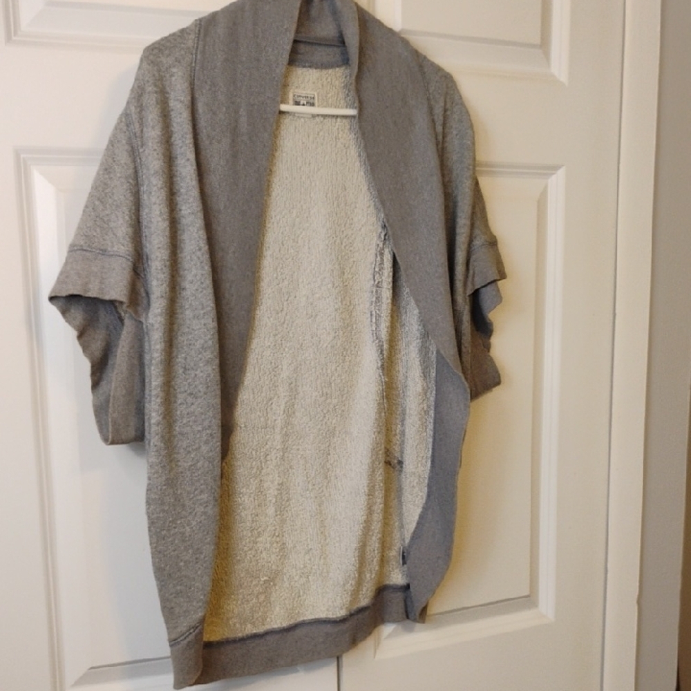 Converse Gray and Cream Women's Cardigan